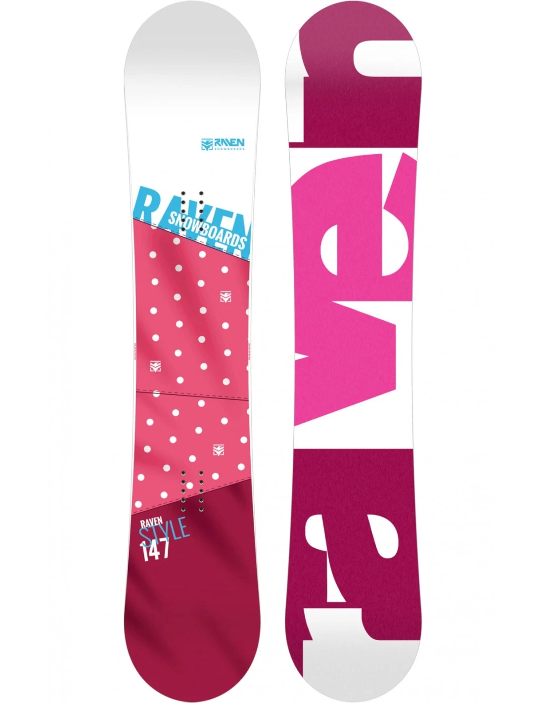 Snowboard Neuf Raven Style Pink 2023 Taille 144cm, 147cm 3 Snowboard Neuf Raven Style Pink 2023 Taille 144cm, 147cm